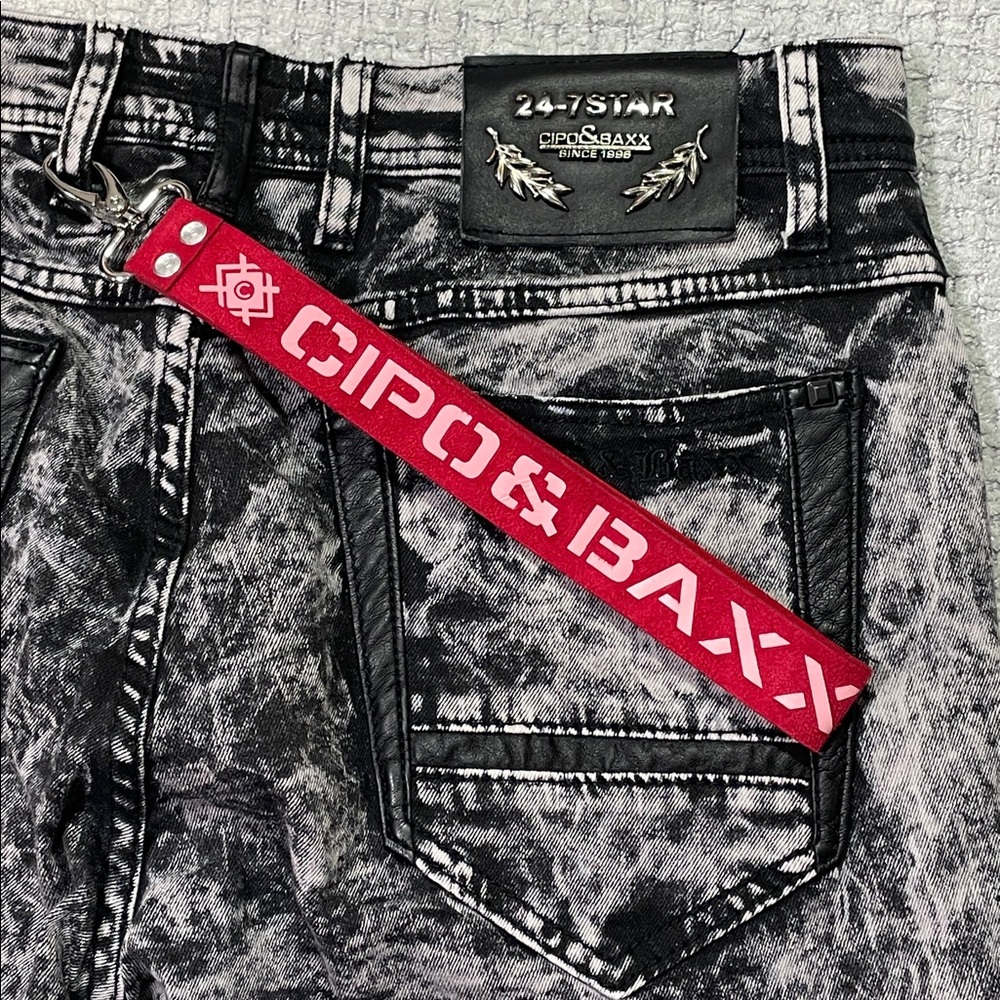 Cipo & Baxx Maddox Mens Jeans Denim Cd568 Slim Fit Size 31x34 View 5